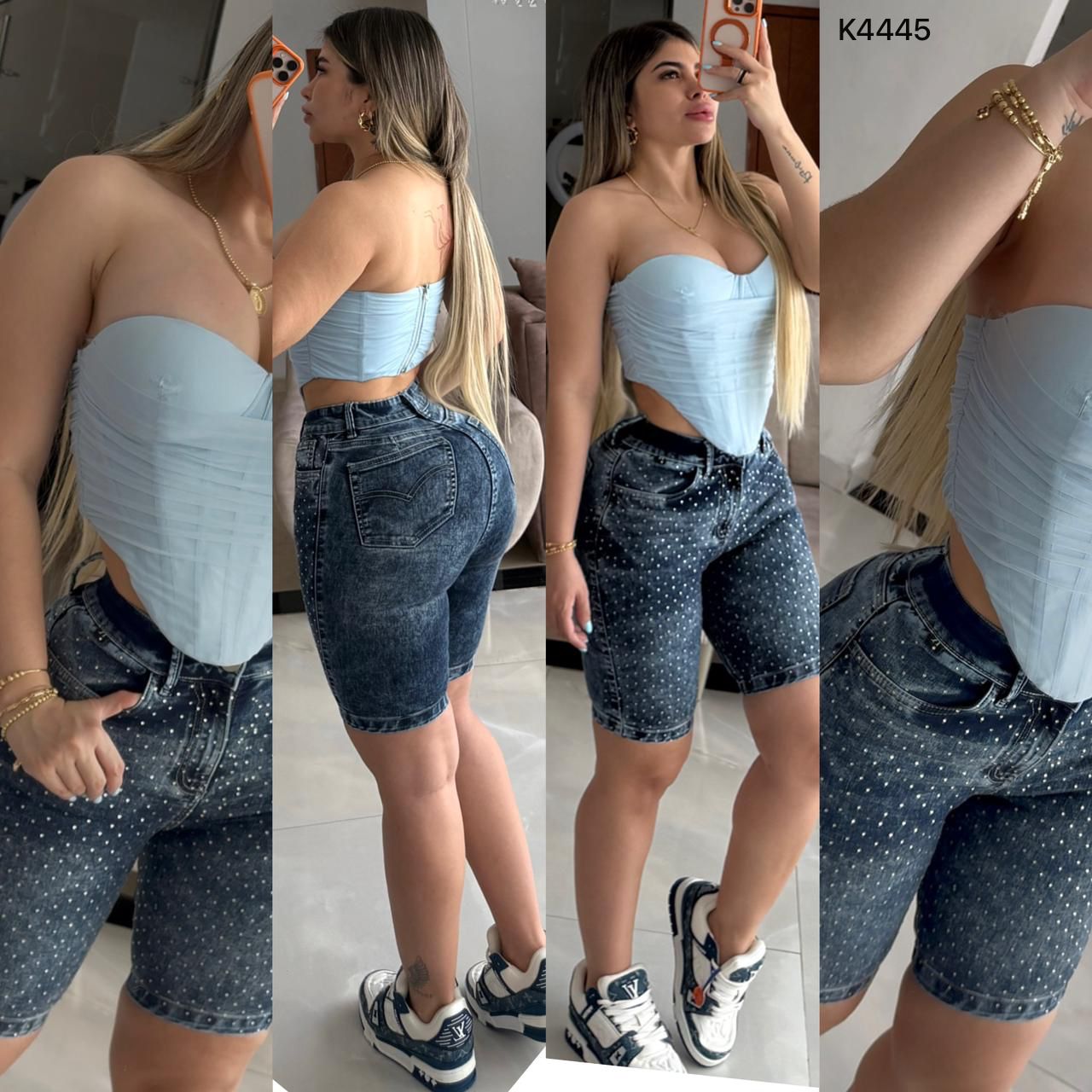 Short Bíker Stretch - Ref K4445 - K4445-01.jpg