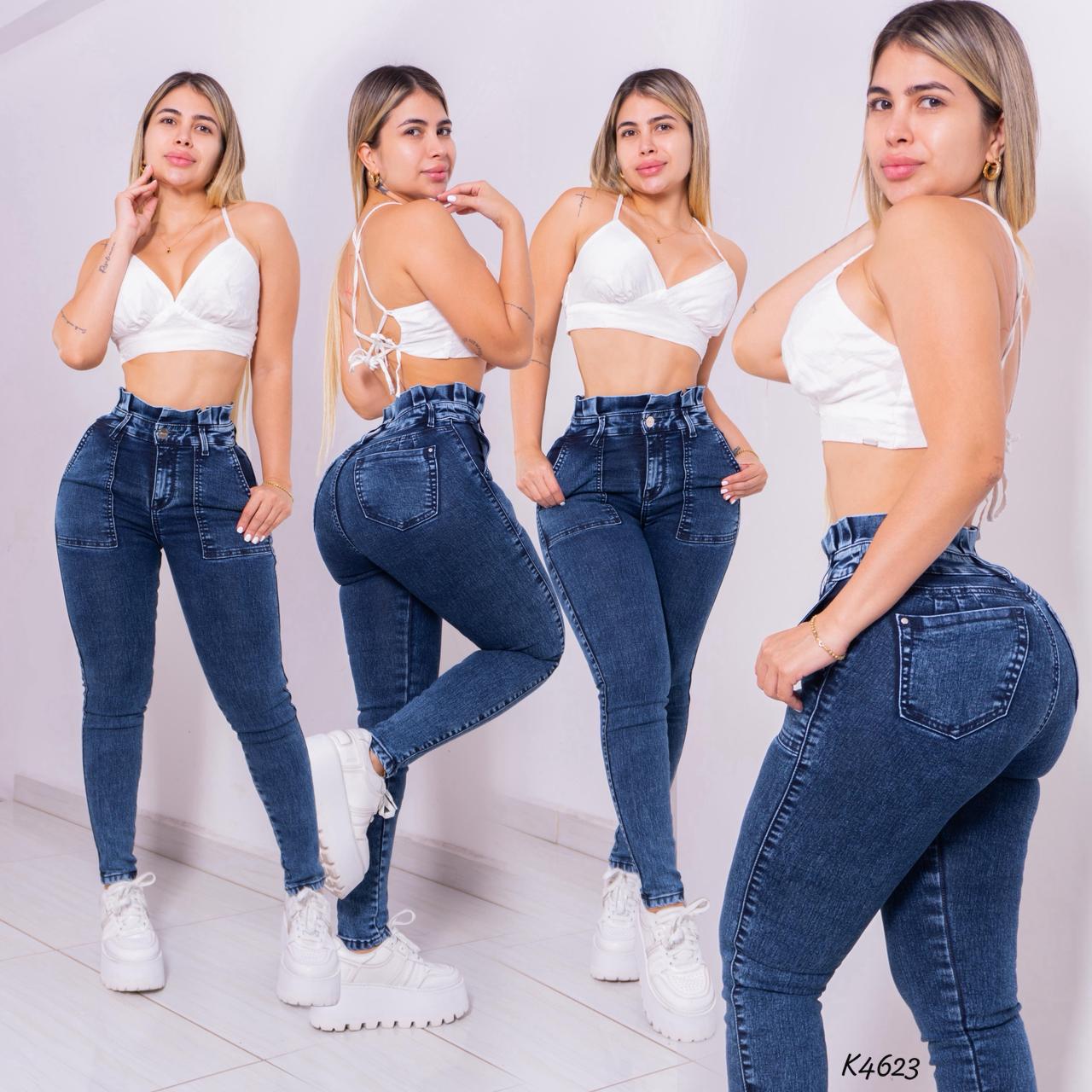 Jeans Skinny Stretch Aul - Ref K4623 - K4623-01.jpg