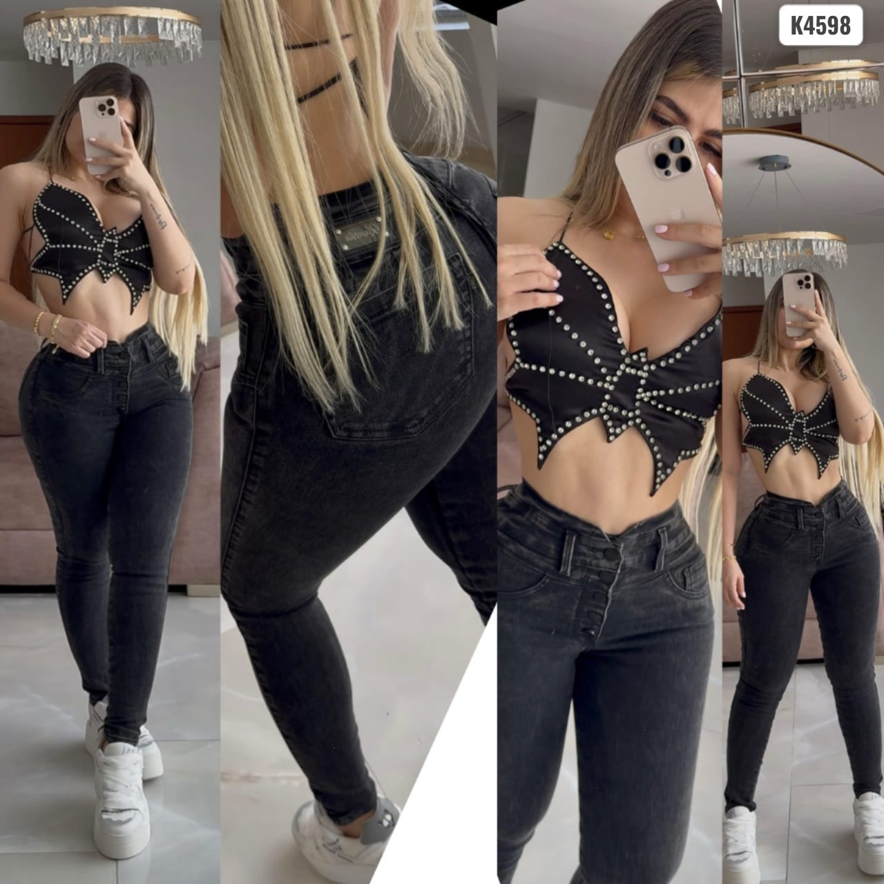 Jeans Skinny Stretch - Ref K4598