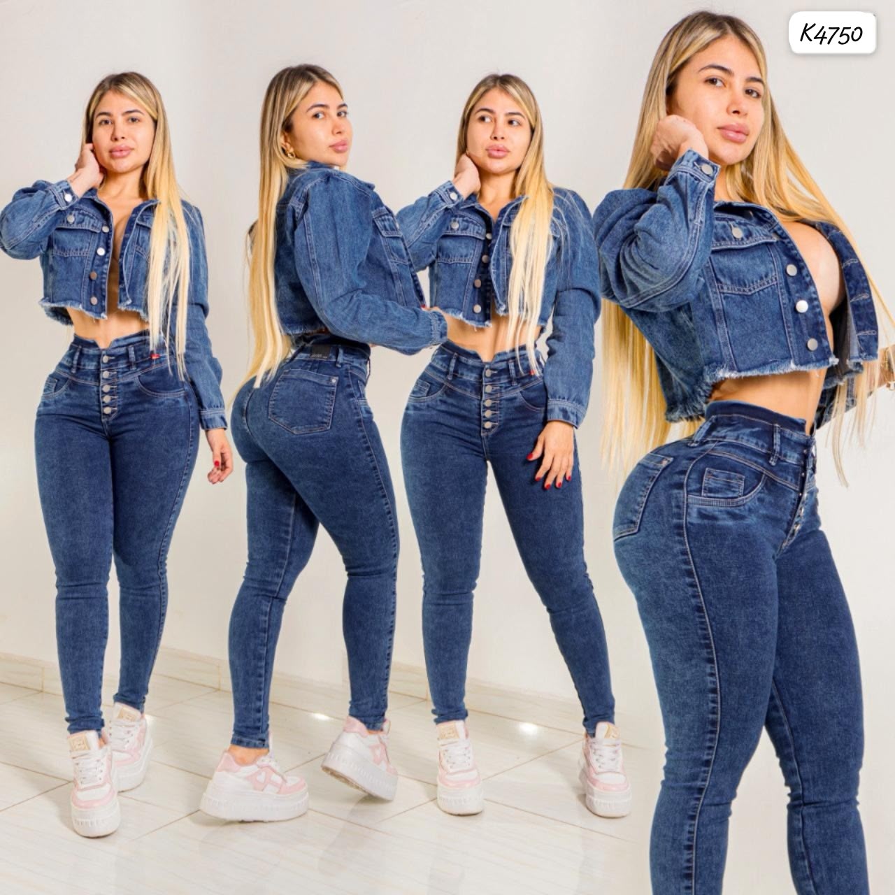Jeans Skinny Strech - Ref K4750